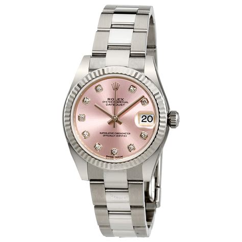 rolex salmon pink dial|rolex lady datejust pink.